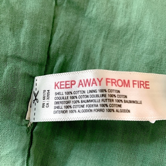 FREE PEOPLE SET Casual Friday Green Stripe Pants & Tank Top - Picture 15 of 16